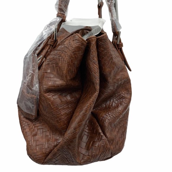 Ashro Woven Handbag Purse Multi compartments - Picture 5 of 12